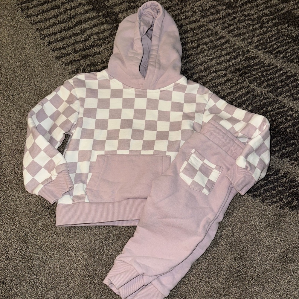 Little Bipsy hoodie and sweatpants